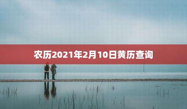 农历2021年2月10日黄历查询