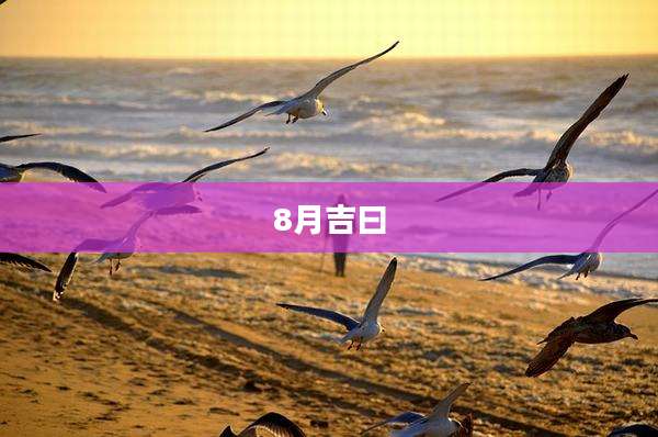 8月吉曰
