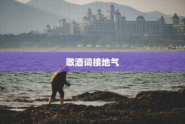 敬酒词接地气
