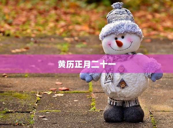 黄历正月二十一