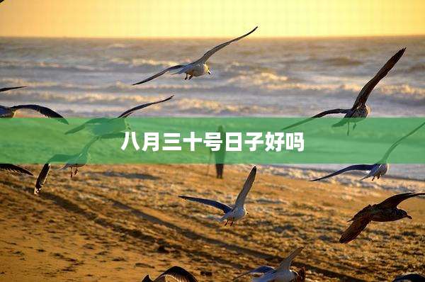 八月三十号日子好吗