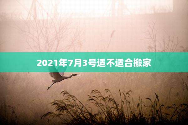 2021年7月3号适不适合搬家