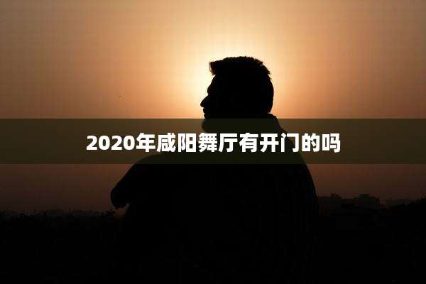 2020年咸阳舞厅有开门的吗