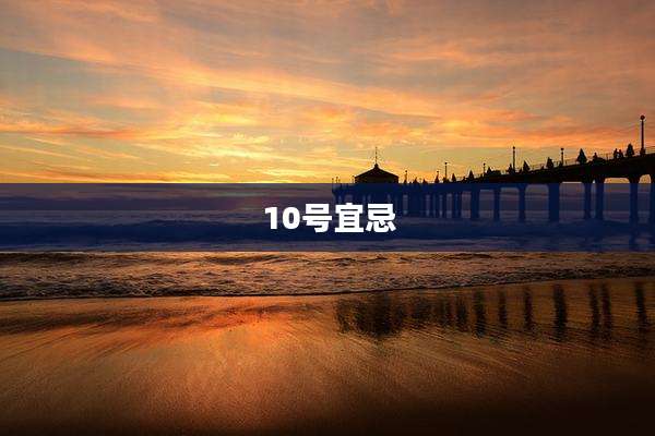 10号宜忌