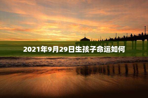 2021年9月29日生孩子命运如何