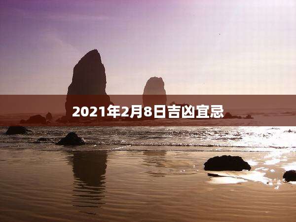 2021年2月8日吉凶宜忌