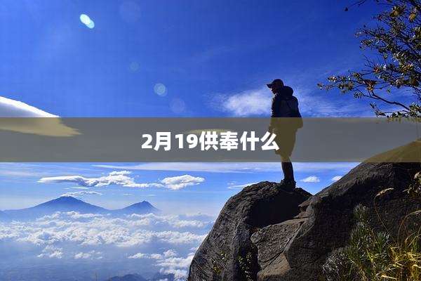 2月19供奉什么