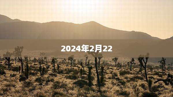2024年2月22