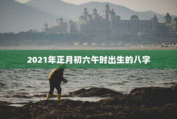 2021年正月初六午时出生的八字