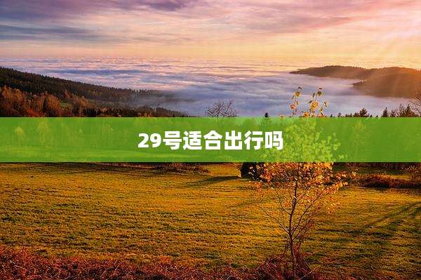 29号适合出行吗