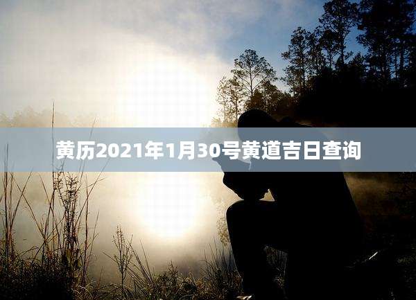 黄历2021年1月30号黄道吉日查询