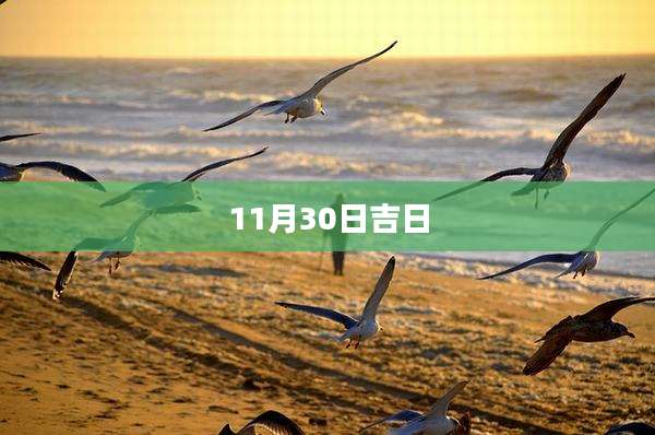 11月30日吉日
