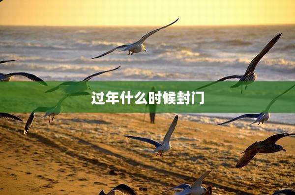 过年什么时候封门