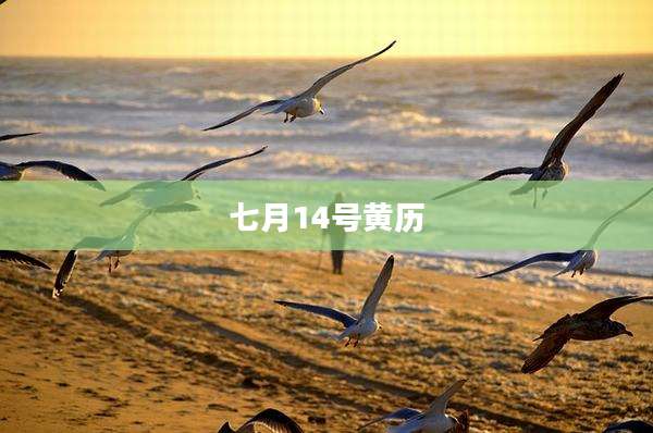 七月14号黄历