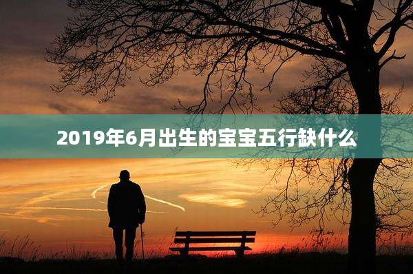 2019年6月出生的宝宝五行缺什么