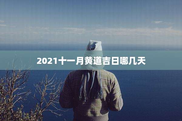 2021十一月黄道吉日哪几天