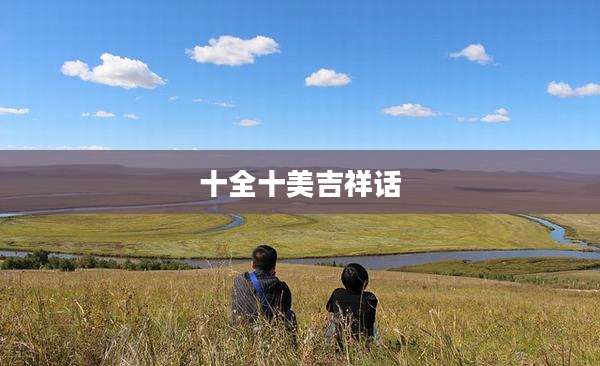 十全十美吉祥话