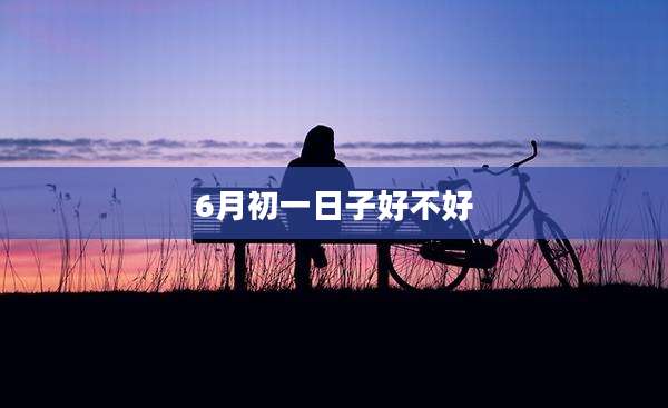 6月初一日子好不好