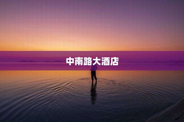 中南路大酒店