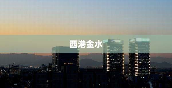 西港金水