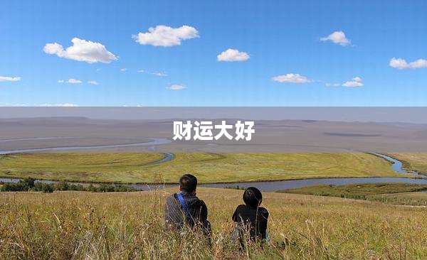 财运大好
