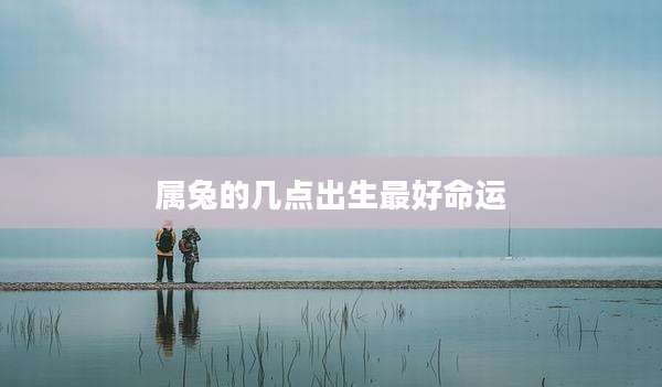 属兔的几点出生最好命运