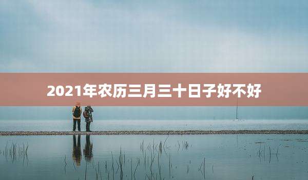 2021年农历三月三十日子好不好