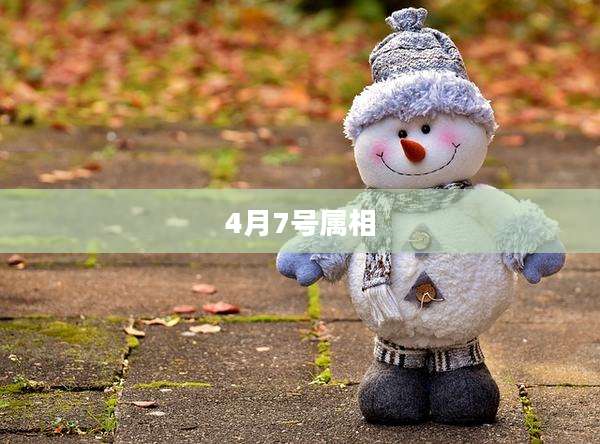 4月7号属相