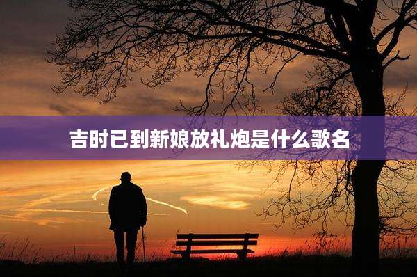 吉时已到新娘放礼炮是什么歌名