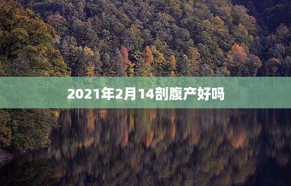 2021年2月14剖腹产好吗