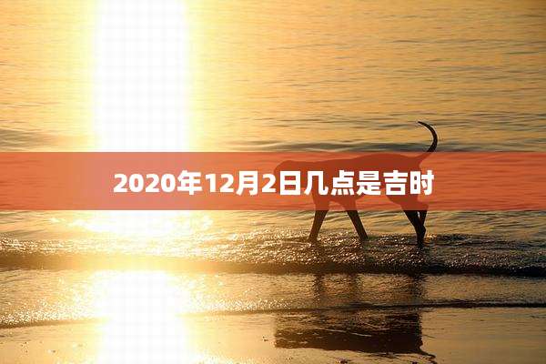 2020年12月2日几点是吉时