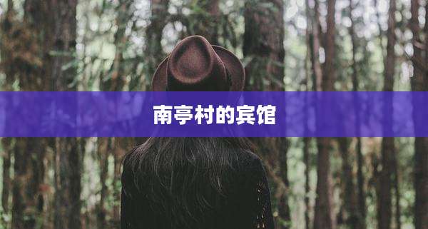 南亭村的宾馆