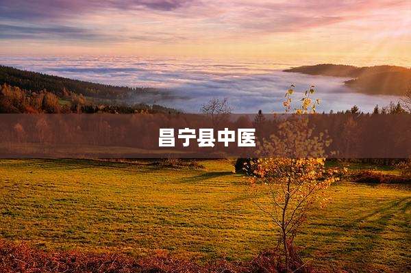 昌宁县中医