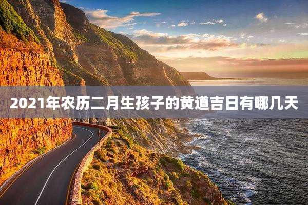2021年农历二月生孩子的黄道吉日有哪几天