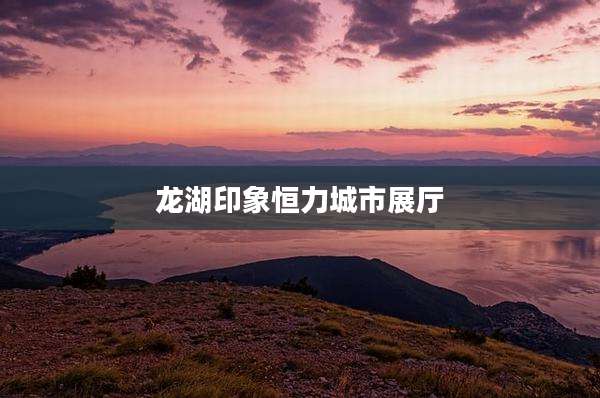 龙湖印象恒力城市展厅