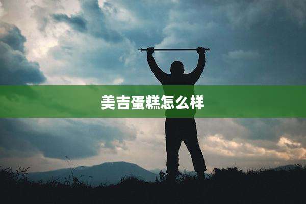 美吉蛋糕怎么样