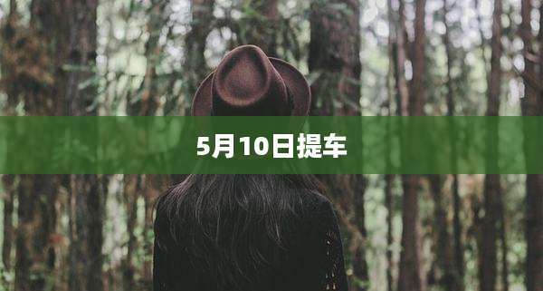 5月10日提车