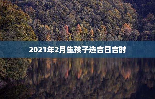 2021年2月生孩子选吉日吉时