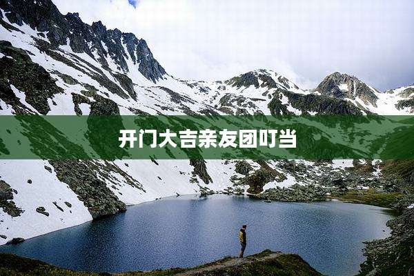 开门大吉亲友团叮当