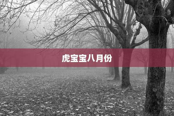虎宝宝八月份
