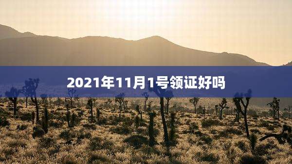 2021年11月1号领证好吗