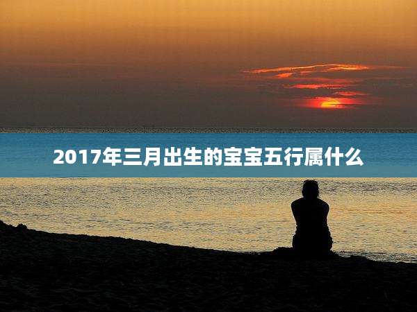 2017年三月出生的宝宝五行属什么