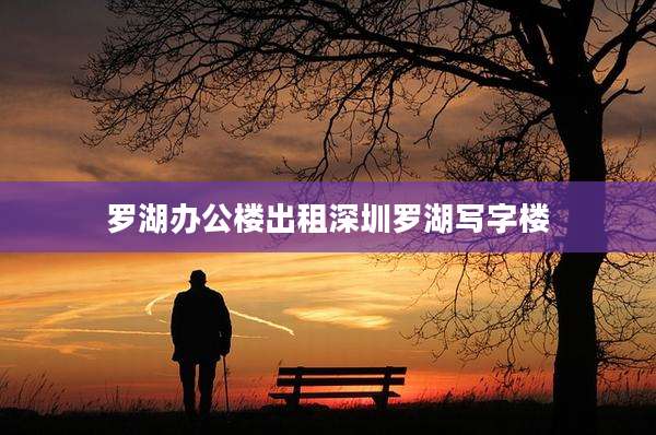 罗湖办公楼出租深圳罗湖写字楼