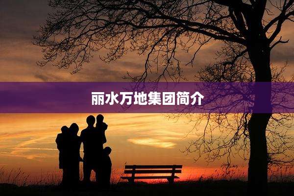 丽水万地集团简介