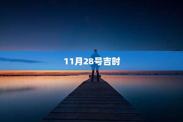 11月28号吉时