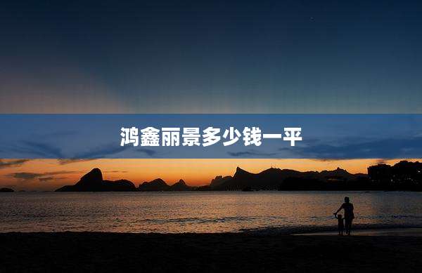 鸿鑫丽景多少钱一平