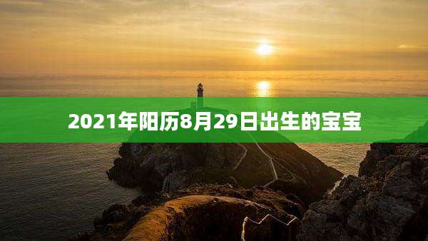 2021年阳历8月29日出生的宝宝
