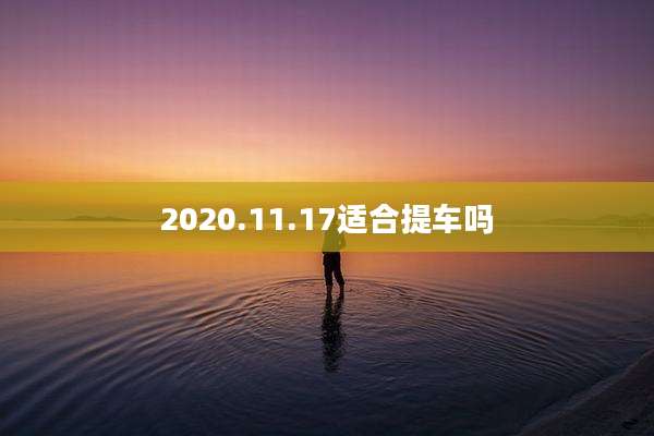 2020.11.17适合提车吗