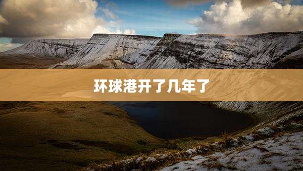 环球港开了几年了