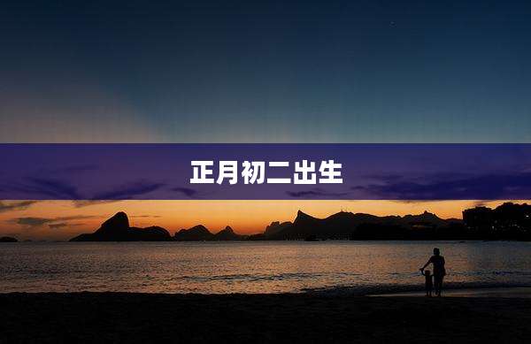 正月初二出生